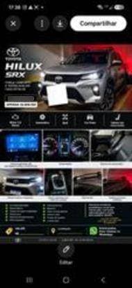 Carro 2.8 D-4D TURBO DIESEL SRX 7L 4X4 AUTOMÁTICO