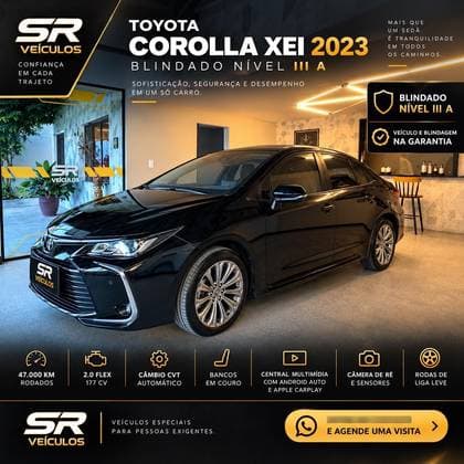 Carro 2.0 VVT-IE FLEX XEI DIRECT SHIFT