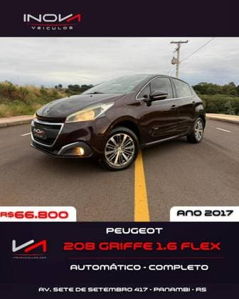 Carro 1.6 GRIFFE 16V FLEX 4P AUTOMÁTICO