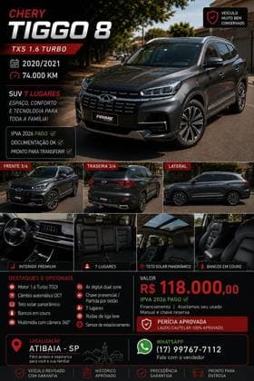 Carro 1.6 TGDI GASOLINA TXS DCT
