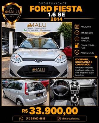Carro 1.6 ROCAM HATCH 8V FLEX 4P MANUAL