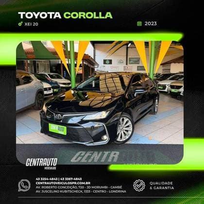 Carro 2.0 VVT-IE FLEX XEI DIRECT SHIFT
