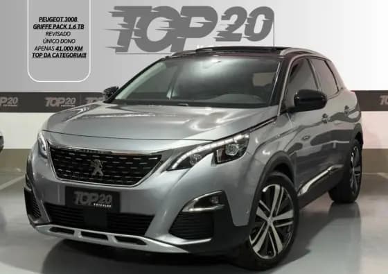 Carro 1.6 GRIFFE PACK THP 16V GASOLINA 4P AUTOMÁTICO