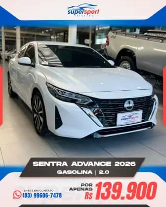 Carro 2.0 16V GASOLINA ADVANCE XTRONIC