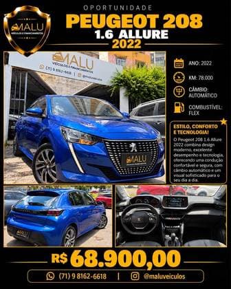 Carro 1.6 16V FLEX ALLURE AT6