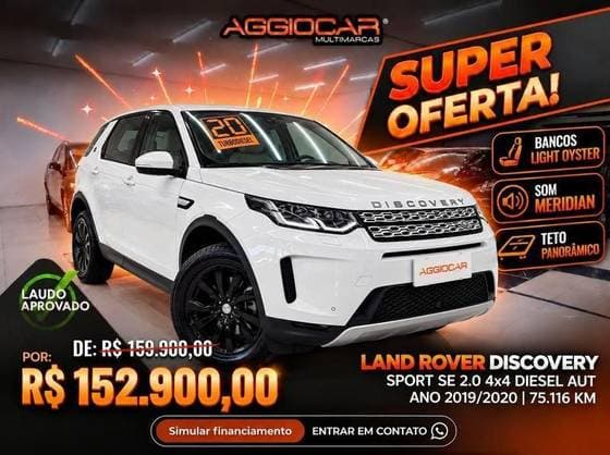 Carro 2.0 16V TD4 TURBO DIESEL SE 4P AUTOMÁTICO