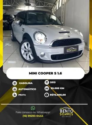 Carro 1.6 JOHN COOPER WORKS CABRIO 16V GASOLINA 2P AUTOMÁTICO