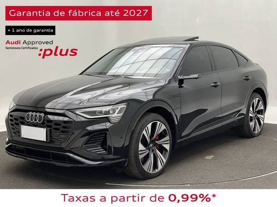 Carro 55 ELÉTRICO SPORTBACK PERFORMANCE BLACK QUATTRO