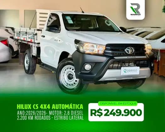 Carro 2.8 D-4D TURBO DIESEL CS 4X4 AUTOMÁTICO