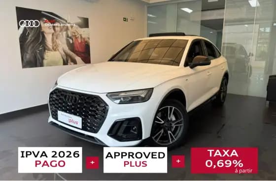 Carro 2.0 55 TFSIE PHEV SPORTBACK PERFORMANCE BLACK QUATTRO S TRONIC