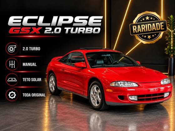 Carro 2.0 GSX 16V TURBO GASOLINA 2P MANUAL