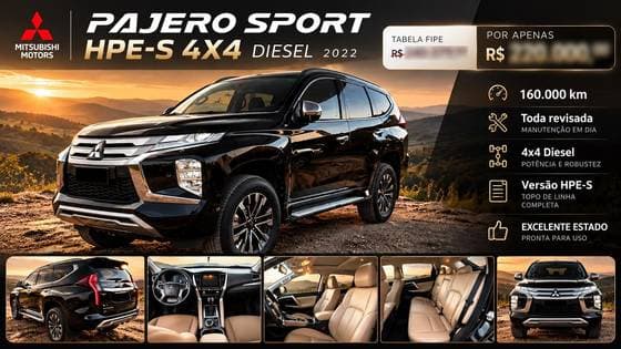 Carro 2.4 16V MIVEC TURBO DIESEL HPE-S AWD AUTOMÁTICO
