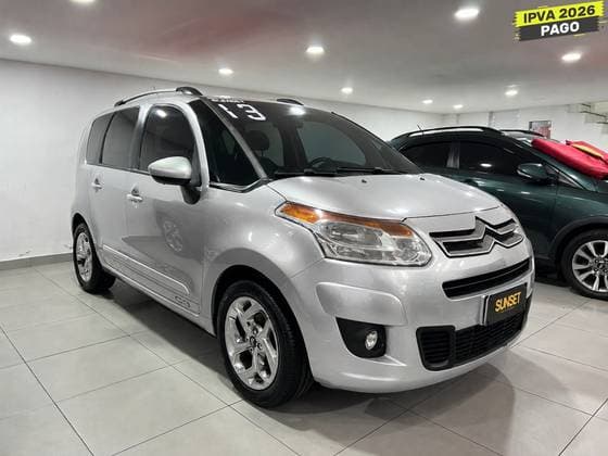 Carro 1.6 PICASSO EXCLUSIVE 16V FLEX 4P MANUAL
