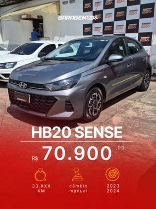 Carro 1.0 12V FLEX SENSE MANUAL