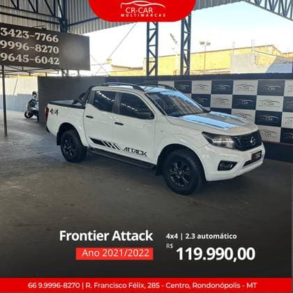 Carro 2.3 16V TURBO DIESEL ATTACK CD 4X4 AUTOMÁTICO
