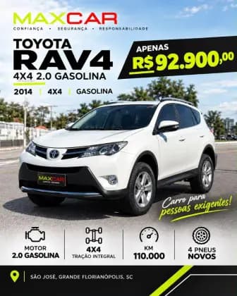 Carro 2.0 4X4 16V GASOLINA 4P AUTOMÁTICO