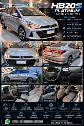 Carro 1.0 TGDI FLEX PLATINUM PLUS AUTOMÁTICO