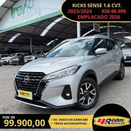 Carro 1.6 16V FLEXSTART SENSE XTRONIC