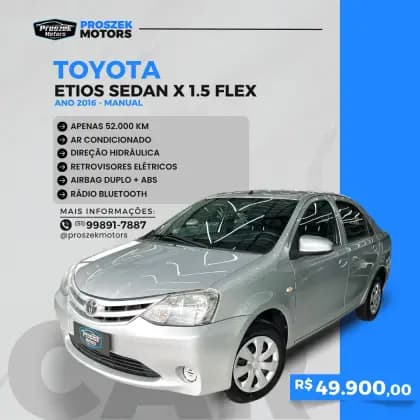 Carro 1.5 X SEDAN 16V FLEX 4P MANUAL
