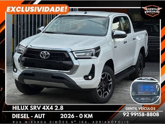 Carro 2.8 D-4D TURBO DIESEL CD SRV 4X4 AUTOMÁTICO