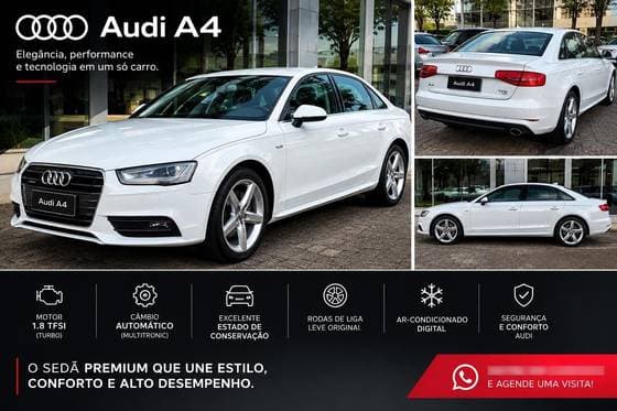 Carro 1.8 TFSI ATTRACTION GASOLINA 4P MULTITRONIC