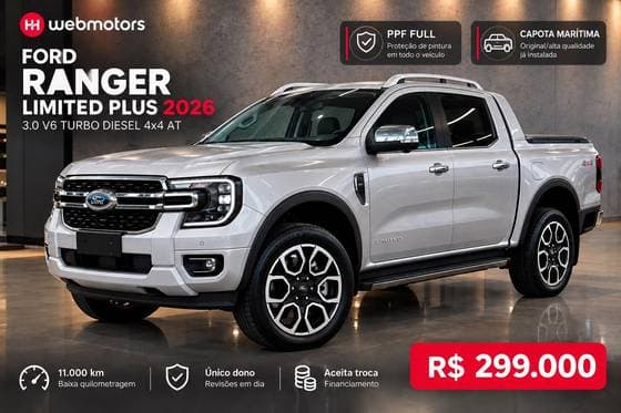 Carro 3.0 V6 TURBO DIESEL CD LIMITED 4X4 AUTOMÁTICO