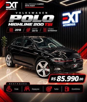 Carro 1.0 200 TSI COMFORTLINE AUTOMÁTICO