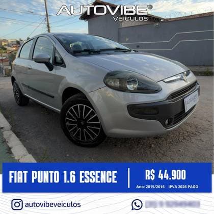 Carro 1.6 ESSENCE 16V FLEX 4P MANUAL