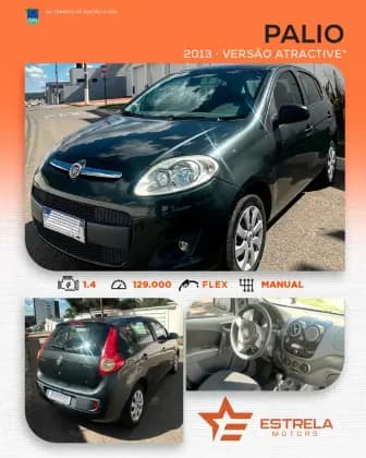Carro 1.4 MPI ATTRACTIVE 8V FLEX 4P MANUAL