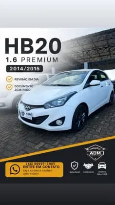 Carro 1.6 PREMIUM 16V FLEX 4P MANUAL