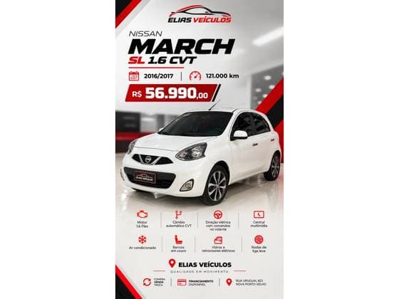 Carro 1.6 SL 16V FLEXSTART 4P XTRONIC