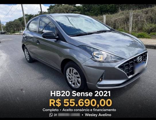 Carro 1.0 12V FLEX SENSE MANUAL
