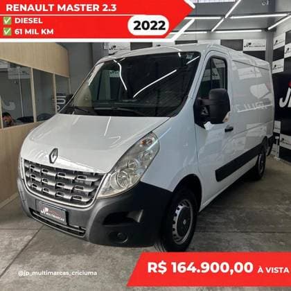 Carro 2.3 DCI DIESEL FURGÃO L1H1 3P MANUAL