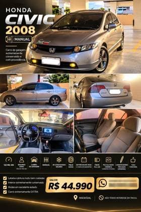 Carro 1.8 LXS 16V FLEX 4P MANUAL