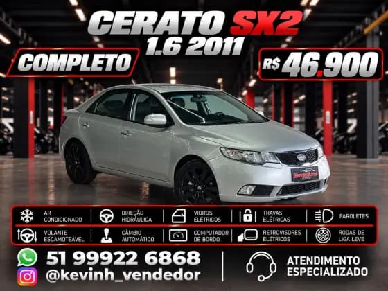 Carro 1.6 SX2 16V GASOLINA 4P AUTOMÁTICO