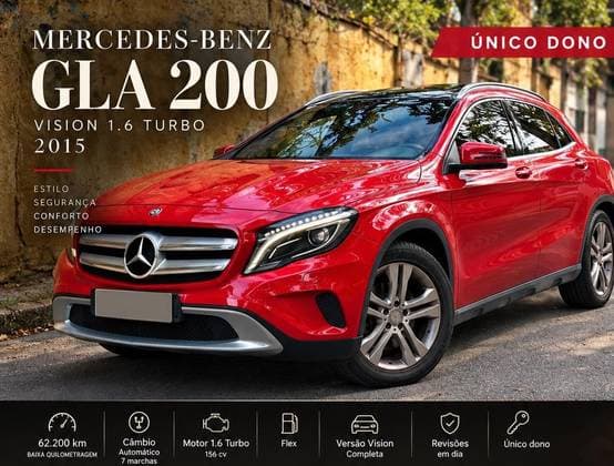 Carro 1.6 CGI VISION 16V TURBO GASOLINA 4P AUTOMÁTICO
