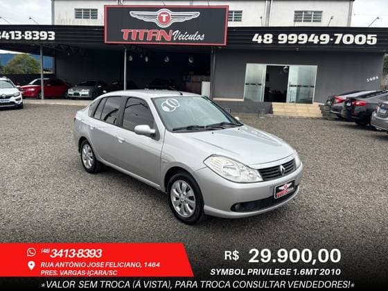 Carro 1.6 PRIVILÈGE 16V FLEX 4P MANUAL