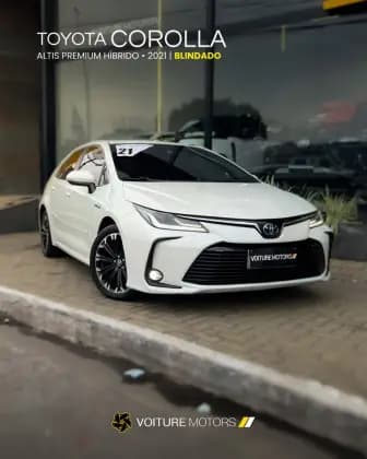 Carro 1.8 VVT-I HYBRID FLEX ALTIS PREMIUM CVT