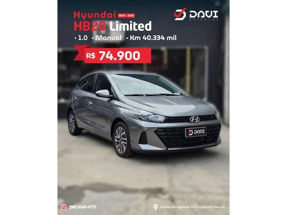 Carro 1.0 12V FLEX LIMITED PLUS MANUAL