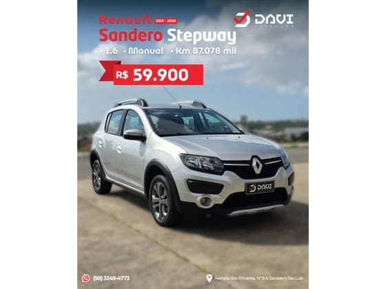 Carro 1.6 16V SCE FLEX STEPWAY DYNAMIQUE MANUAL