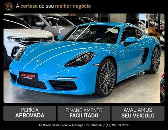 Carro 2.0 16V H4 GASOLINA BOXSTER PDK