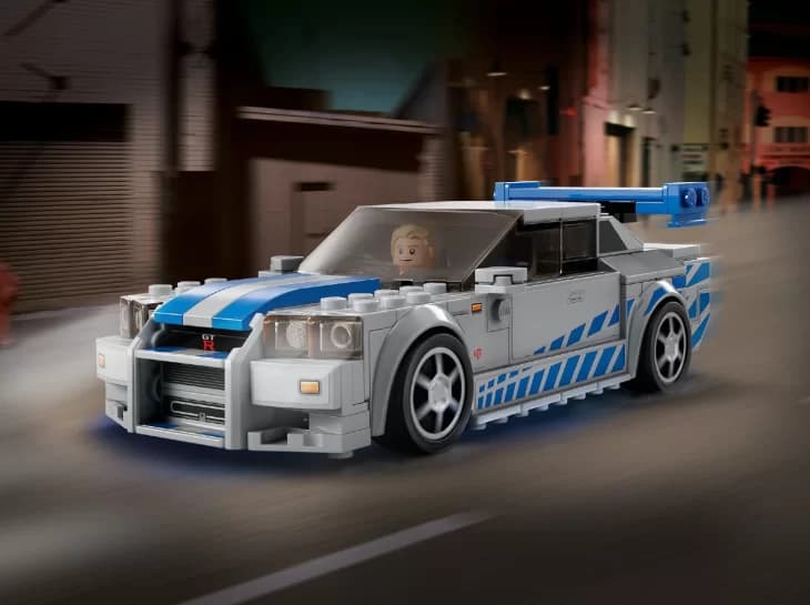 Natal: Lego cria GT-R R34 de Velozes e Furiosos