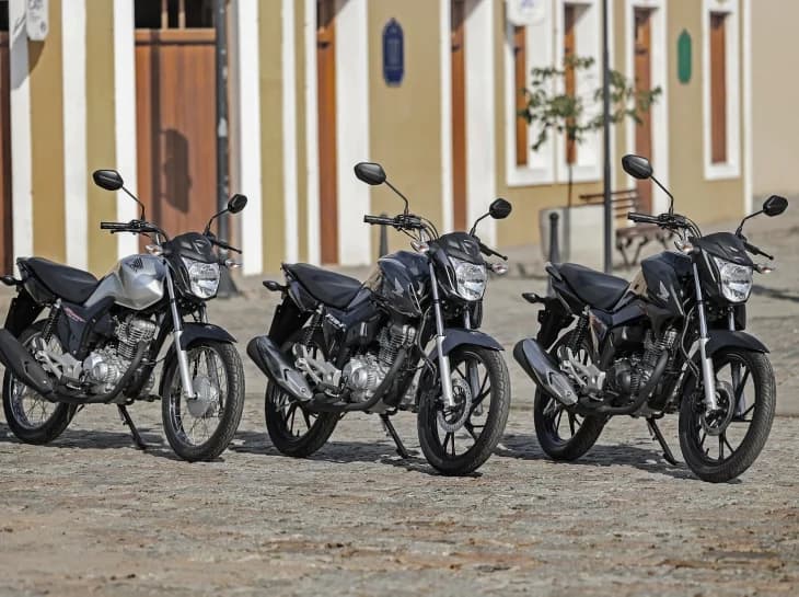 Honda CG fica mais cara sem mudar o ano/modelo