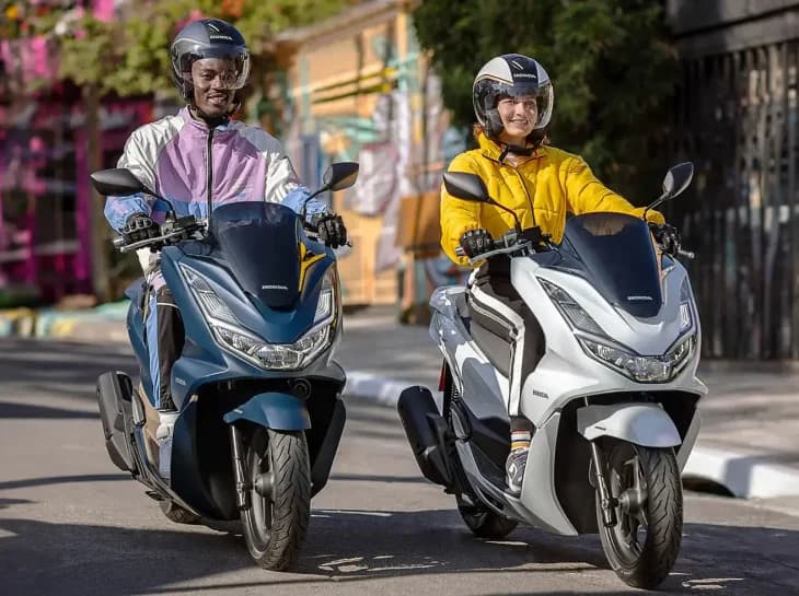 Os scooters e as cubs conquistaram o Brasil