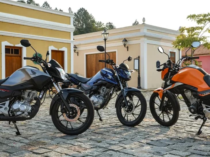 Veja as motos mais vendidas em janeiro de 2025