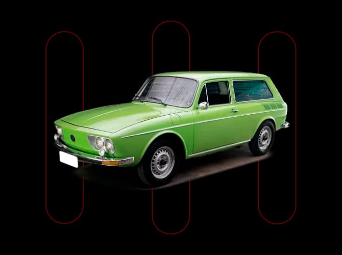 Volkswagen Variant 1973 Imagem de Volkswagen Variant 1973