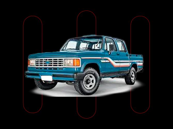 chevrolet a20 1991 4.1 Custom S Cs 12v Alcool 2p Manual