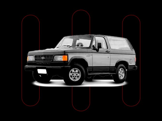 chevrolet bonanza 1987 4.1 Custom L 8v Alcool 2p Manual
