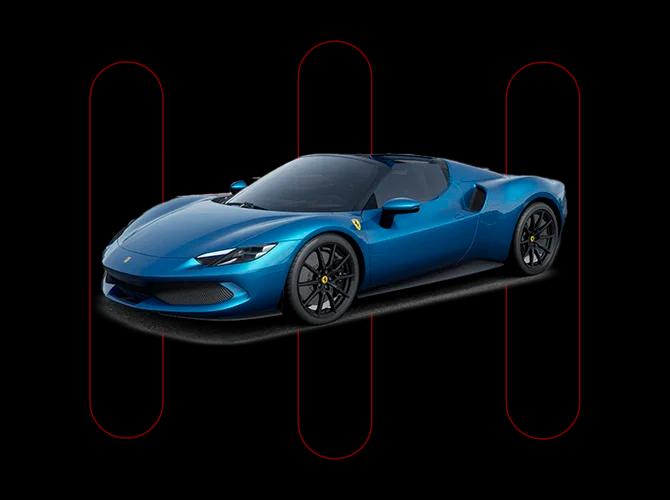 ferrari 296-gts 2024 3.0 V6 Turbo Phev F1 Dct