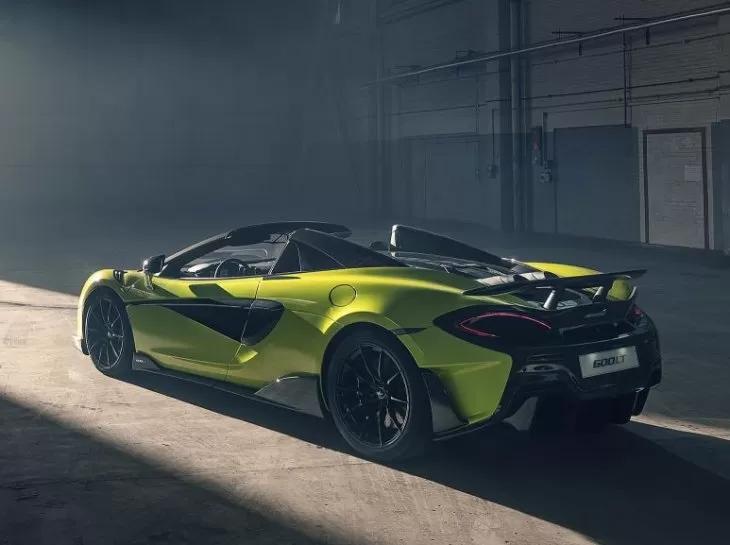 McLaren 600LT Spider: 315 km/h ao ar livre
